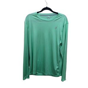 Reel Legends Medium (M) Mint Green Dry Fit Long Sleeve